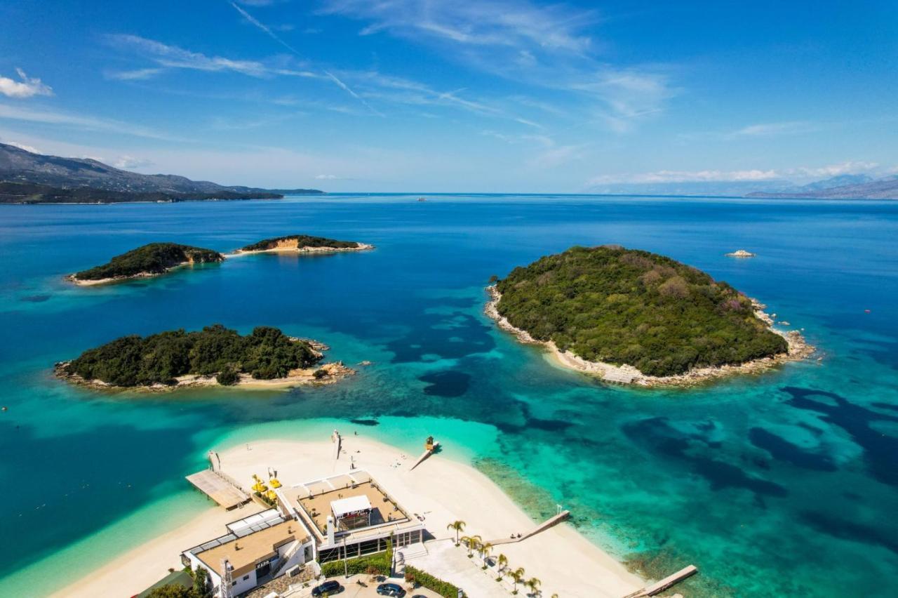 Aparthotel Vila Mario à Ksamil Extérieur photo